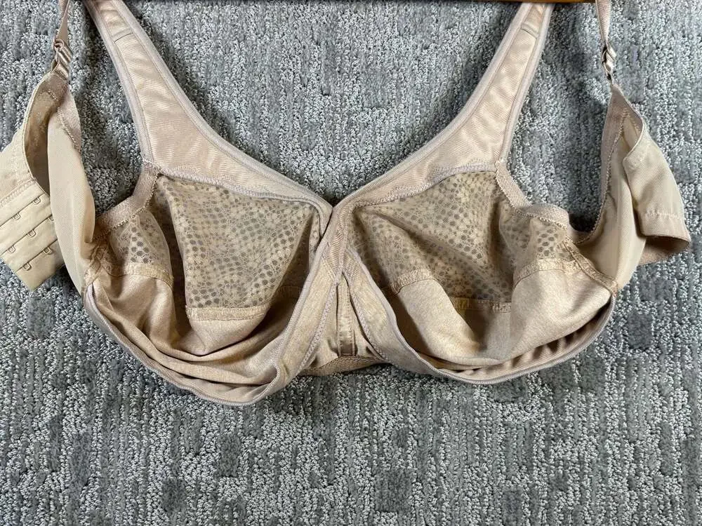 Glamorise MagicLift Moisture Control Wire-Free Bra 1064 Cafe 40F 216